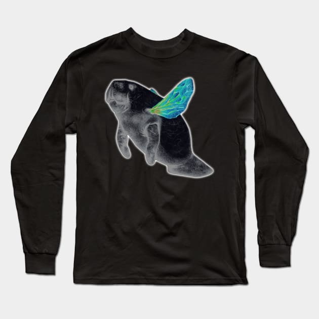 Glow in the Dark ManaBee Long Sleeve T-Shirt by PerrinLeFeuvre